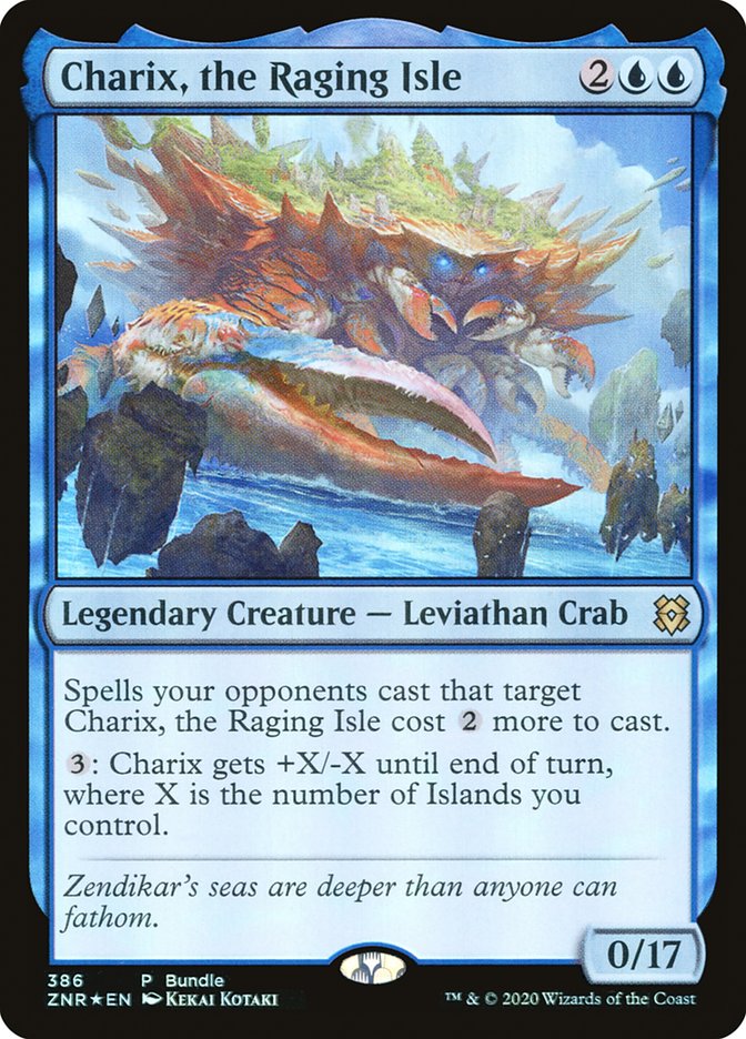 Charix, the Raging Isle (386) [Zendikar Rising Promos] | Good Games Morley