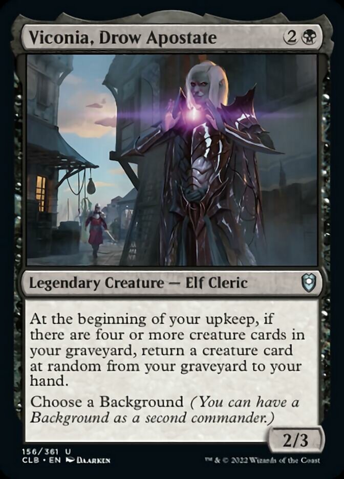 Viconia, Drow Apostate [Commander Legends: Battle for Baldur's Gate] | Good Games Morley