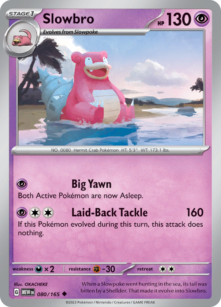 Slowbro (080/165) [Scarlet & Violet 151] | Good Games Morley