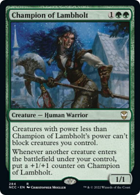 Champion of Lambholt 284 (Commander: Streets of New Capenna)  | Good Games Morley