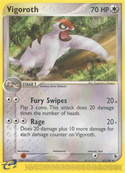 Vigoroth (47/109) [EX: Ruby & Sapphire] | Good Games Morley