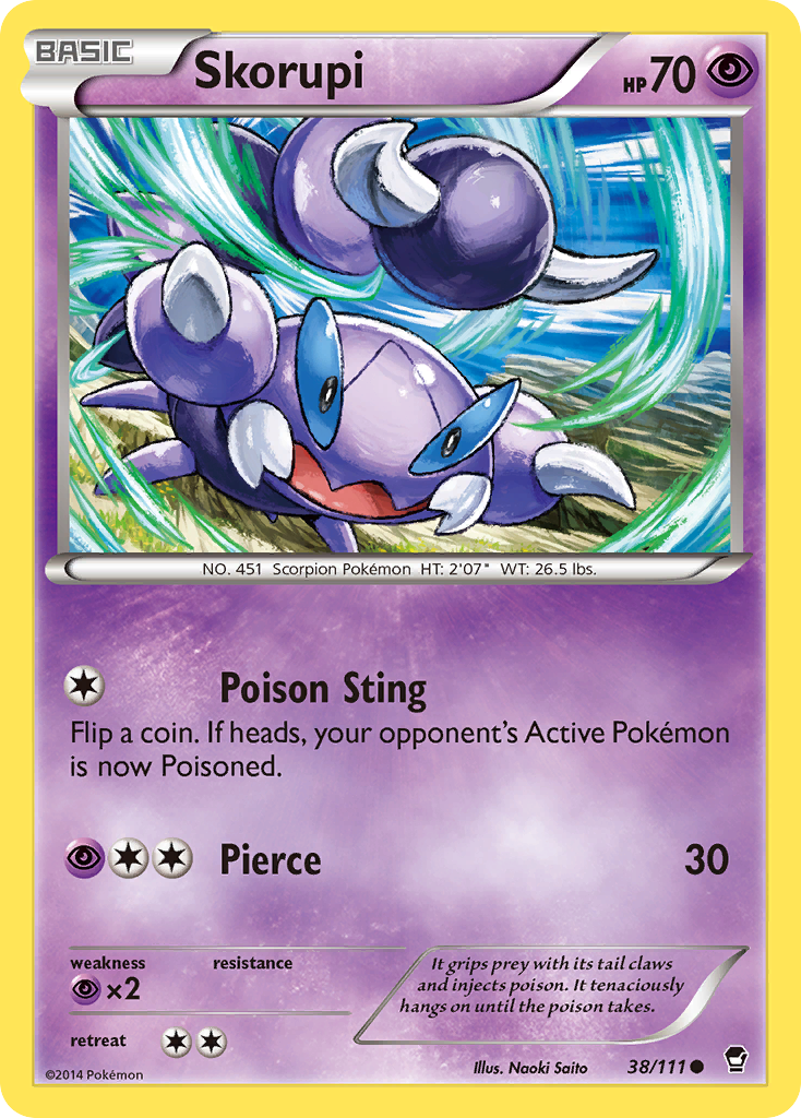 Skorupi (38/111) [XY: Furious Fists] | Good Games Morley