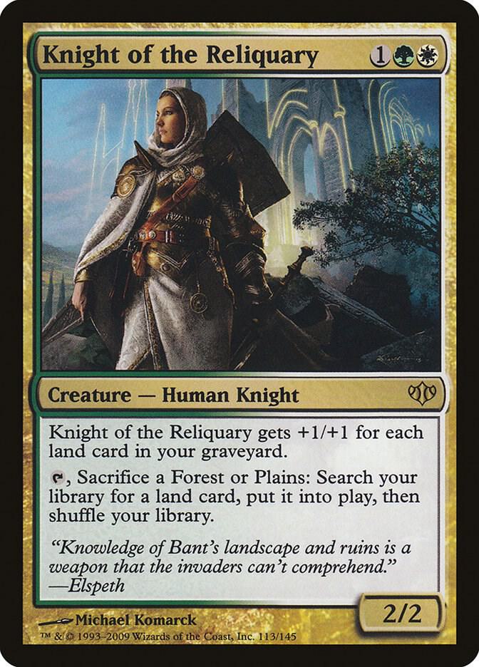 Knight of the Reliquary 113/145 (Conflux)  | Good Games Morley