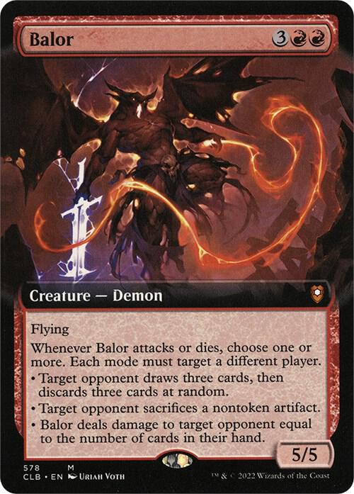 Balor Extended Art 578 (Commander Legends: Battle for Baldur's Gate)  | Good Games Morley