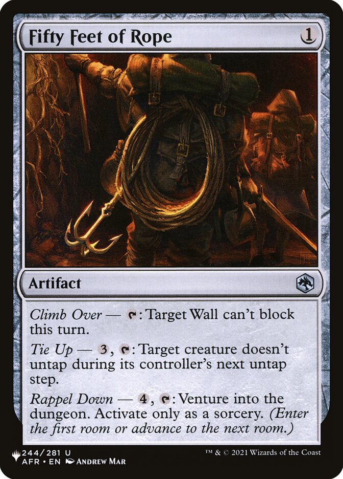 Fifty Feet of Rope [The List] | Good Games Morley