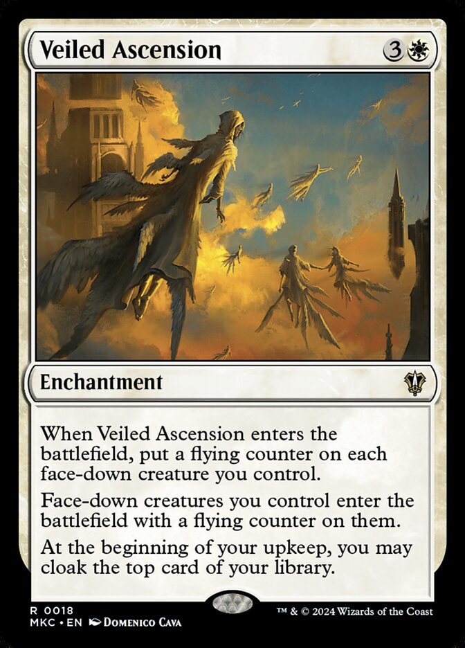 Veiled Ascension 18/311 (Commander: Murders at Karlov Manor)  | Good Games Morley