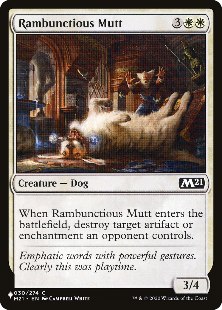 Rambunctious Mutt [The List] | Good Games Morley