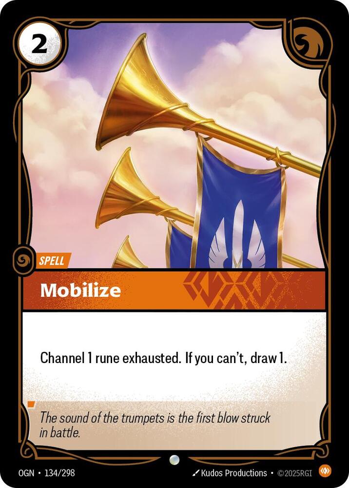 Mobilize 134/298 (Origins)  | Good Games Morley