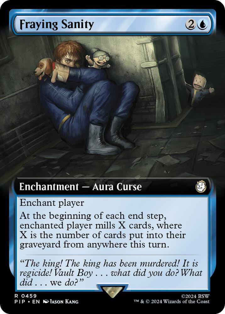 Fraying Sanity 459/326 (Universes Beyond: Fallout)  - Extended Art | Good Games Morley