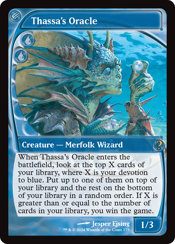 Thassa's Oracle (Future Sight) [Mystery Booster 2] | Good Games Morley