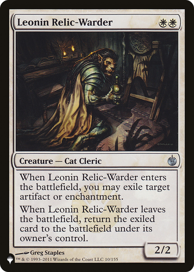 Leonin Relic-Warder (MBS) [The List] | Good Games Morley