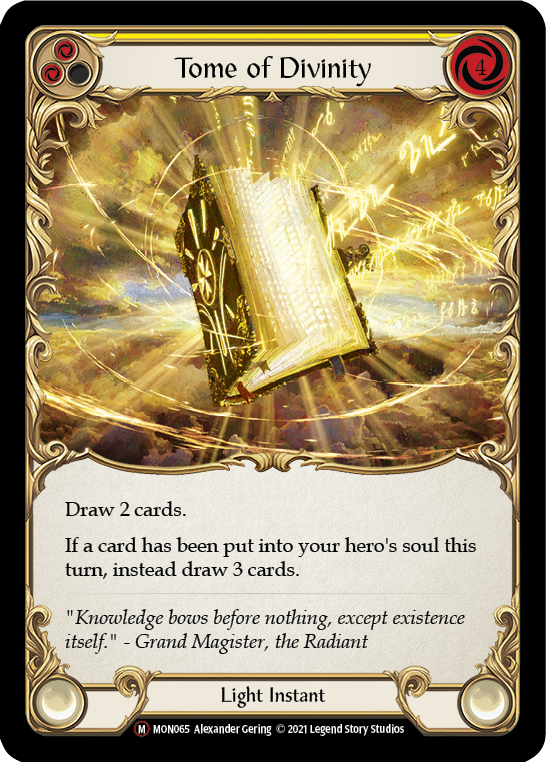 Tome of Divinity [U-MON065] (Monarch Unlimited)  Unlimited Normal | Good Games Morley