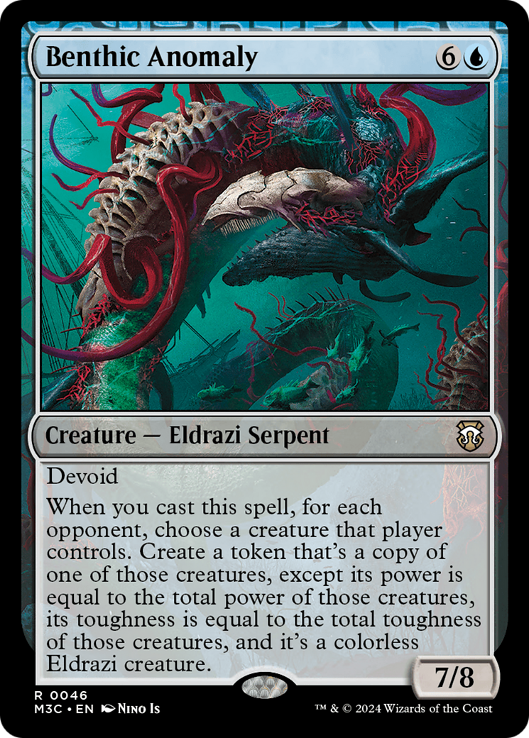 Benthic Anomaly (Ripple Foil) [Modern Horizons 3 Commander] | Good Games Morley