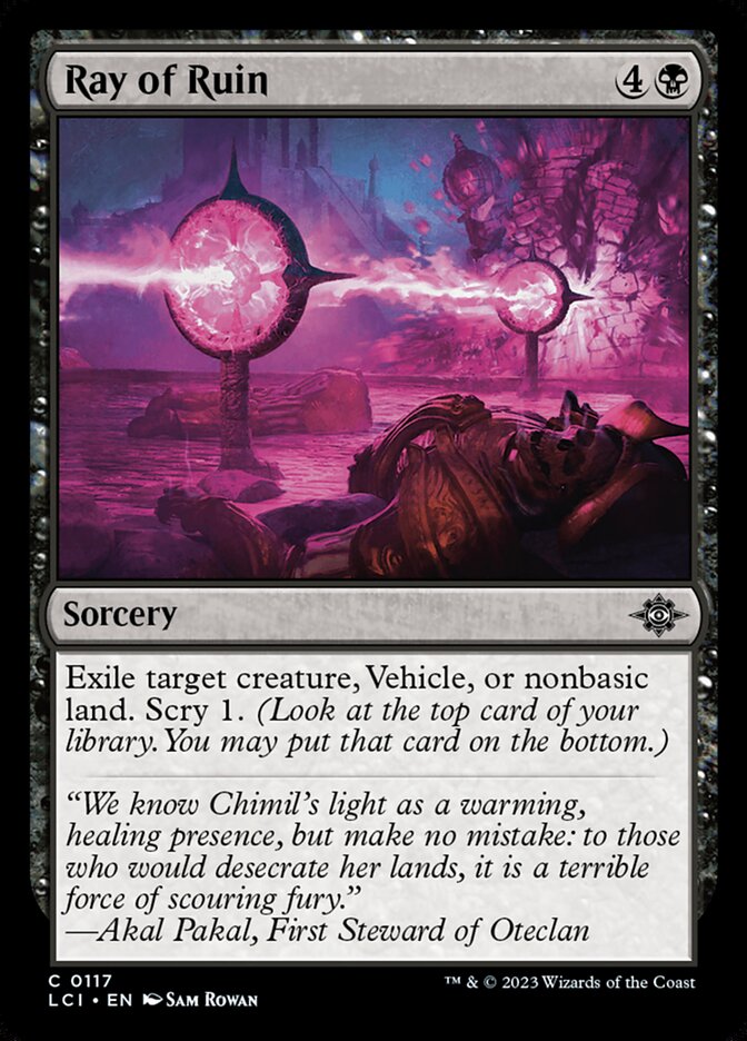 Ray of Ruin 117/291 (The Lost Caverns of Ixalan)  | Good Games Morley