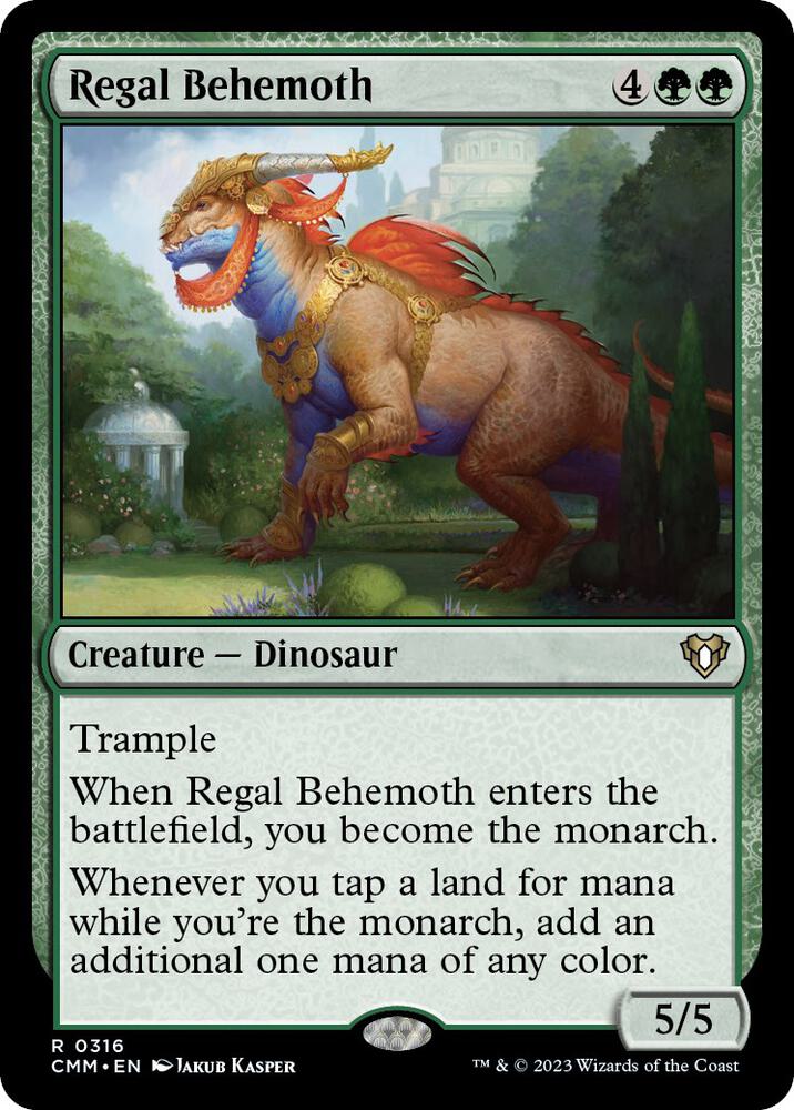 Regal Behemoth 316/451 (Commander Masters)  | Good Games Morley