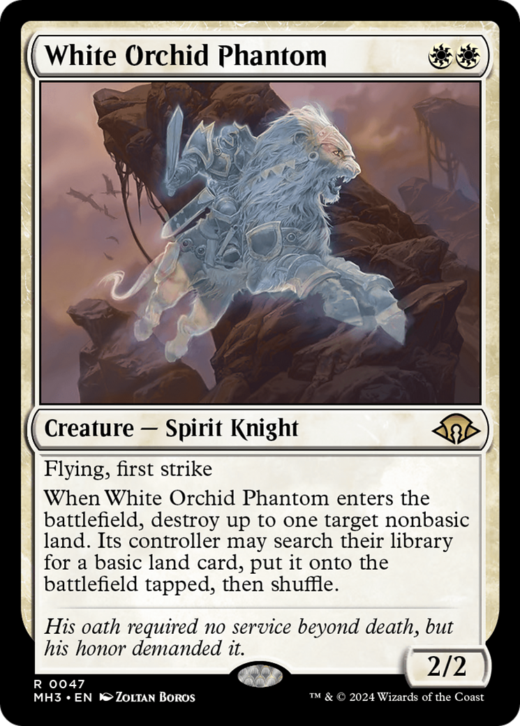 White Orchid Phantom [Modern Horizons 3] | Good Games Morley