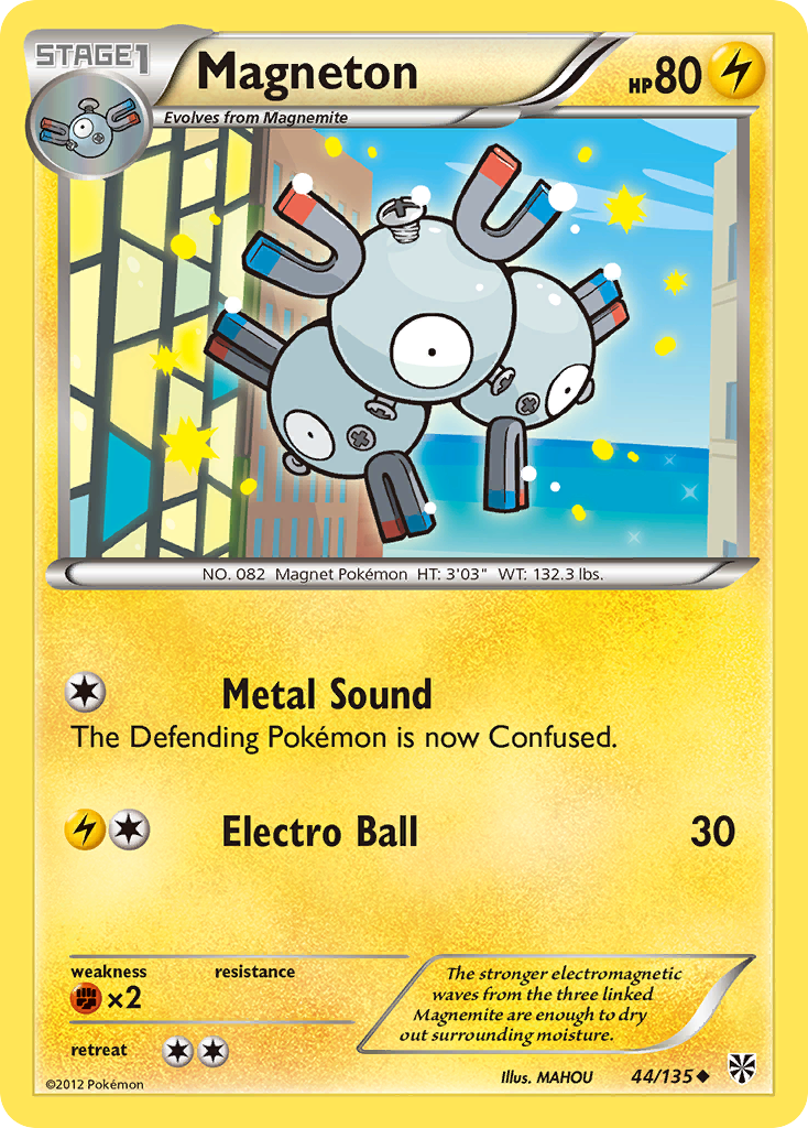 Magneton (44/135) [Black & White: Plasma Storm] | Good Games Morley