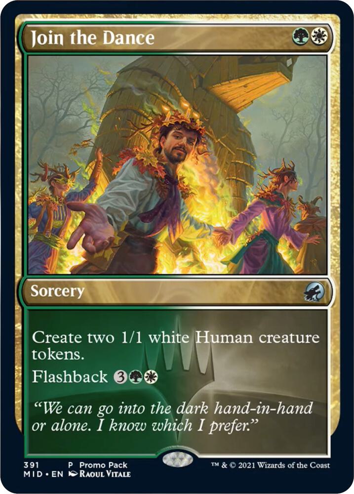 Join the Dance 391 (Promo Pack: Innistrad: Midnight Hunt)  | Good Games Morley