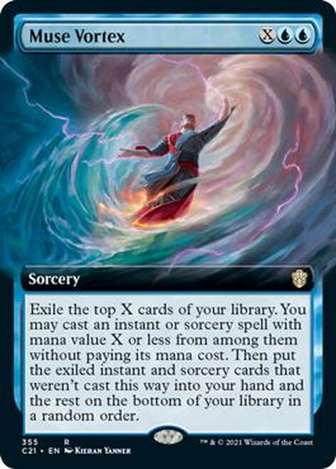 Muse Vortex (Extended Art) [Commander 2021] | Good Games Morley
