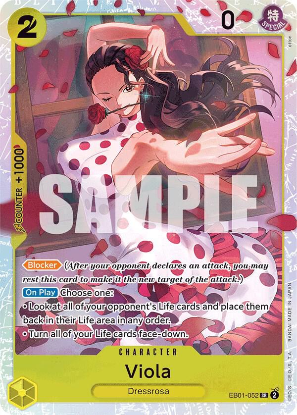 Viola EB01-052 (Extra Booster: Memorial Collection)  - Foil | Good Games Morley