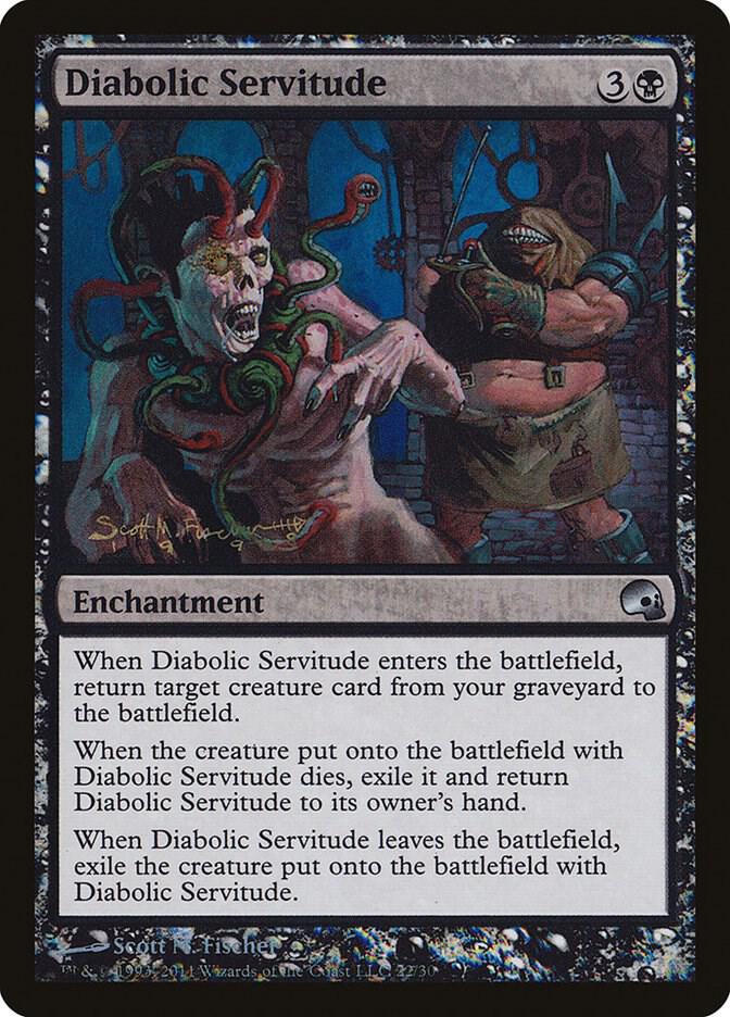 Diabolic Servitude 22/50 (Premium Deck Series: Graveborn)  - Foil | Good Games Morley