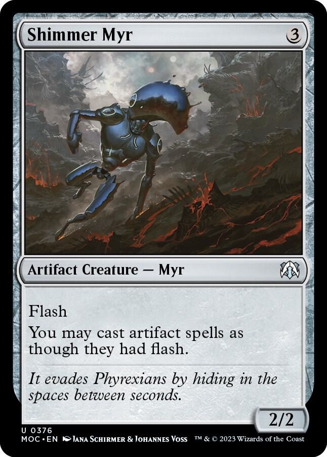 Shimmer Myr 376/444 (Commander: March of the Machine)  | Good Games Morley