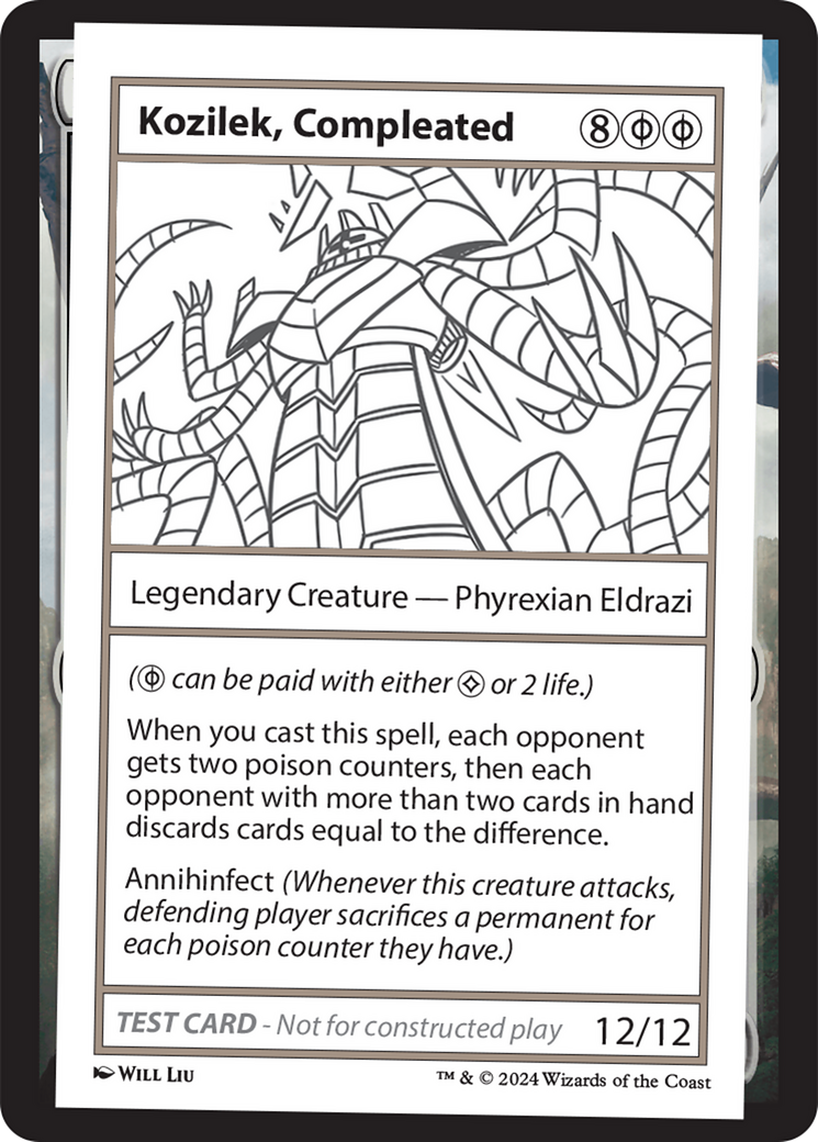 Kozilek, Completed [Mystery Booster 2 Playtest Cards] | Good Games Morley