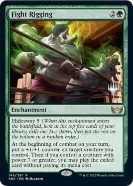Fight Rigging 145p/161 (Promo Pack: Streets of New Capenna)  - Foil | Good Games Morley