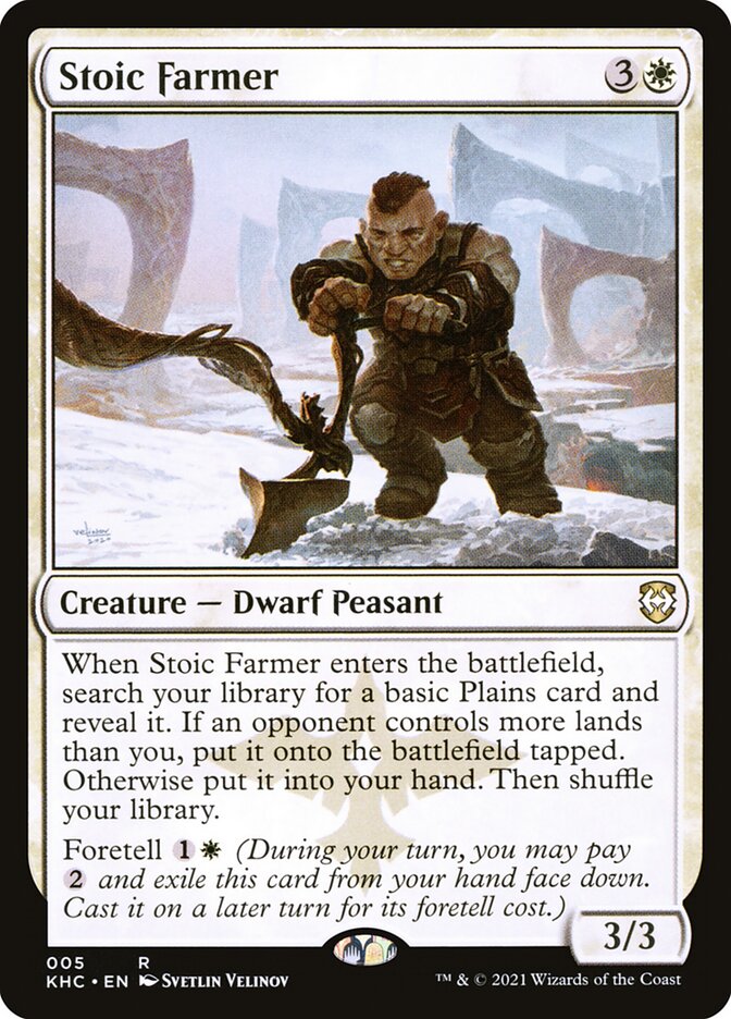Stoic Farmer 5/1 (Commander: Kaldheim)  | Good Games Morley