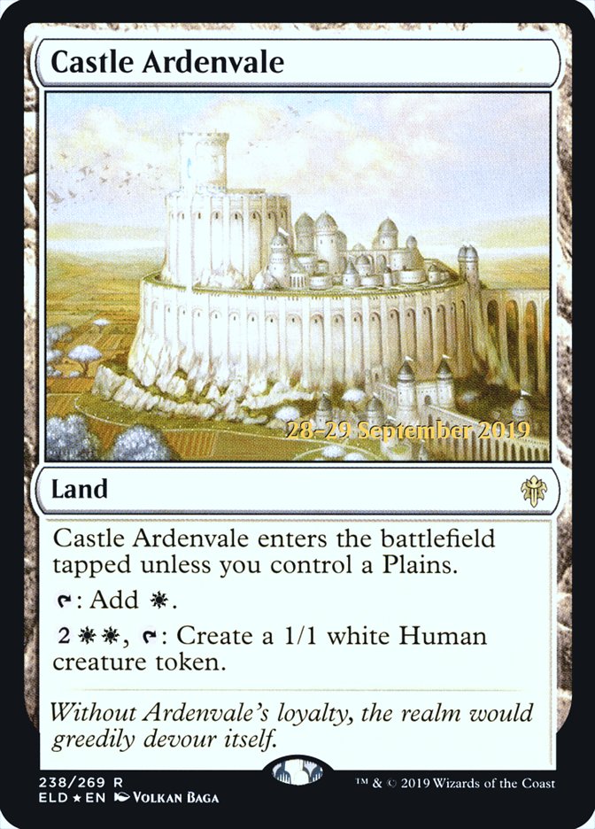 Castle Ardenvale [Throne of Eldraine Prerelease Promos] | Good Games Morley