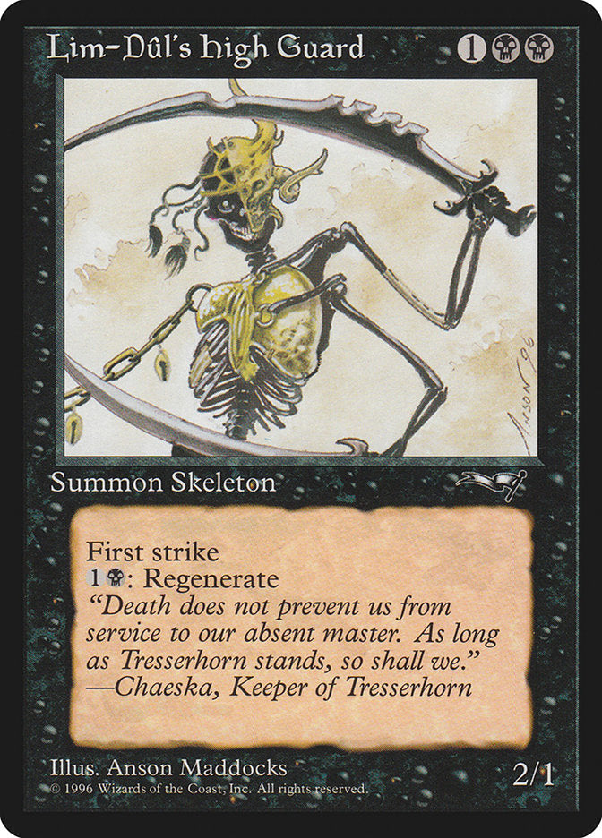 Lim-Dul's High Guard (Holding Sword) [Alliances] | Good Games Morley