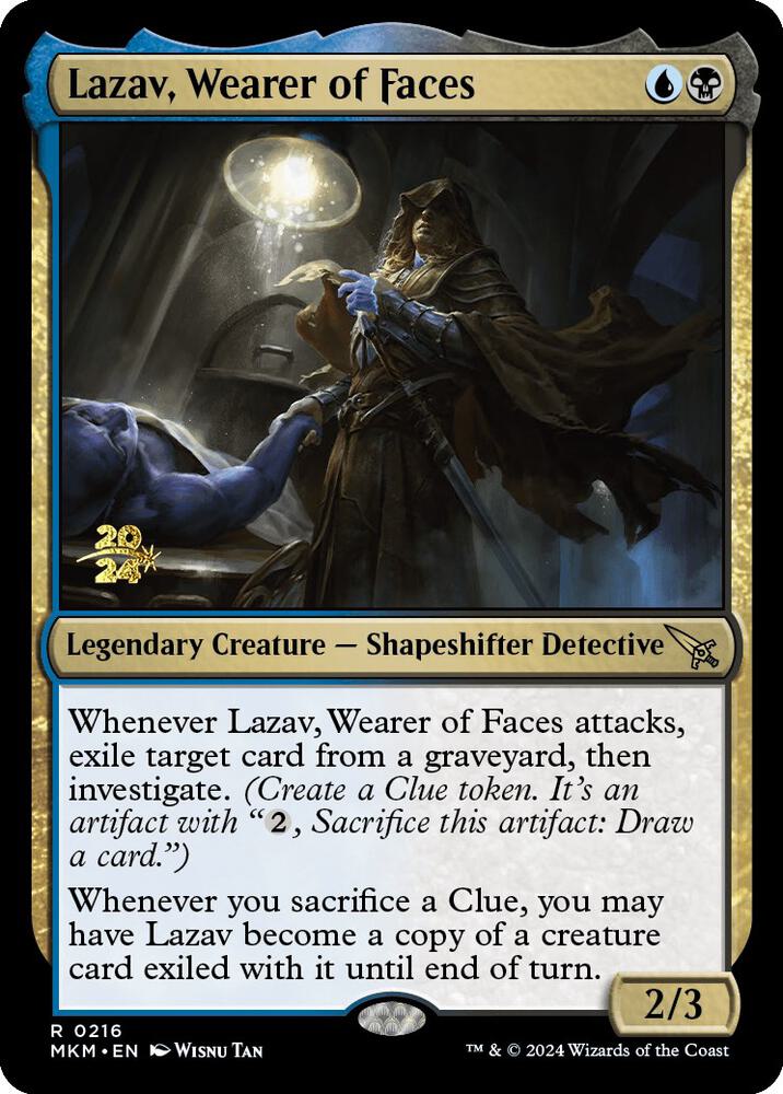 Lazav Wearer of Faces 216s/182 (Prerelease Cards)  - Foil | Good Games Morley
