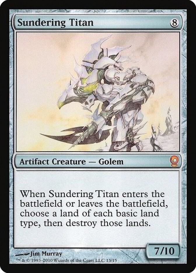 Sundering Titan 13/15 (From the Vault: Relics)  - Foil | Good Games Morley