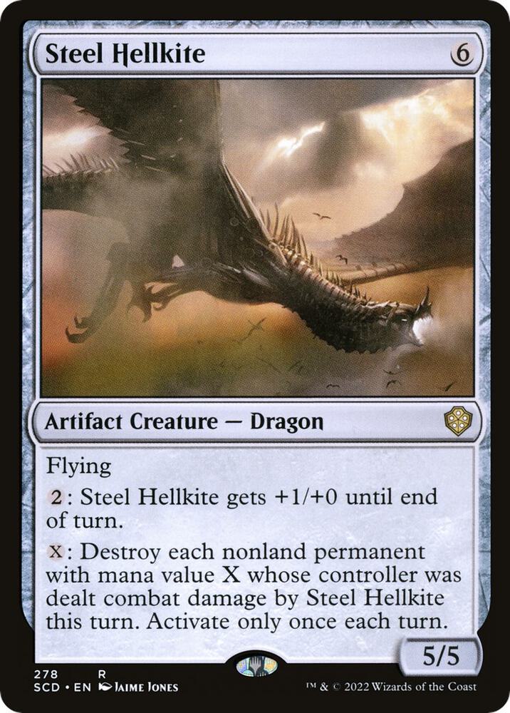 Steel Hellkite 278/352 (Starter Commander Decks)  | Good Games Morley