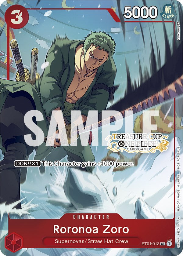 Roronoa Zoro (Treasure Cup) [One Piece Promotion Cards] | Good Games Morley