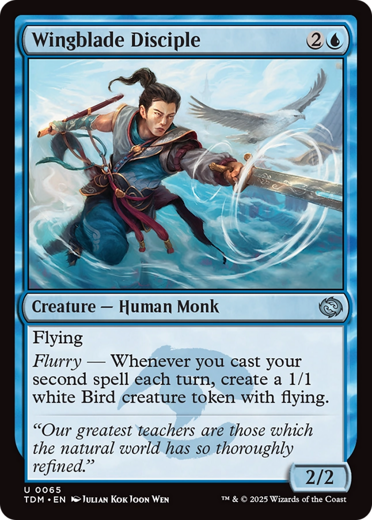 Wingblade Disciple [Tarkir: Dragonstorm] | Good Games Morley