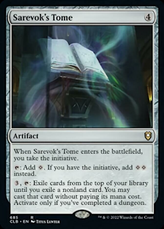 Sarevok's Tome [Commander Legends: Battle for Baldur's Gate] | Good Games Morley