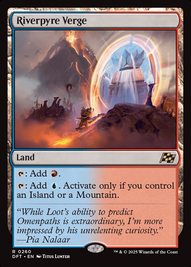 Riverpyre Verge 260 (Aetherdrift)  - Foil | Good Games Morley
