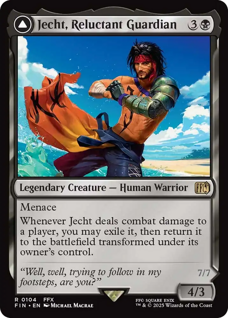 Jecht, Reluctant Guardian // Braska's Final Aeon [FINAL FANTASY] | Good Games Morley