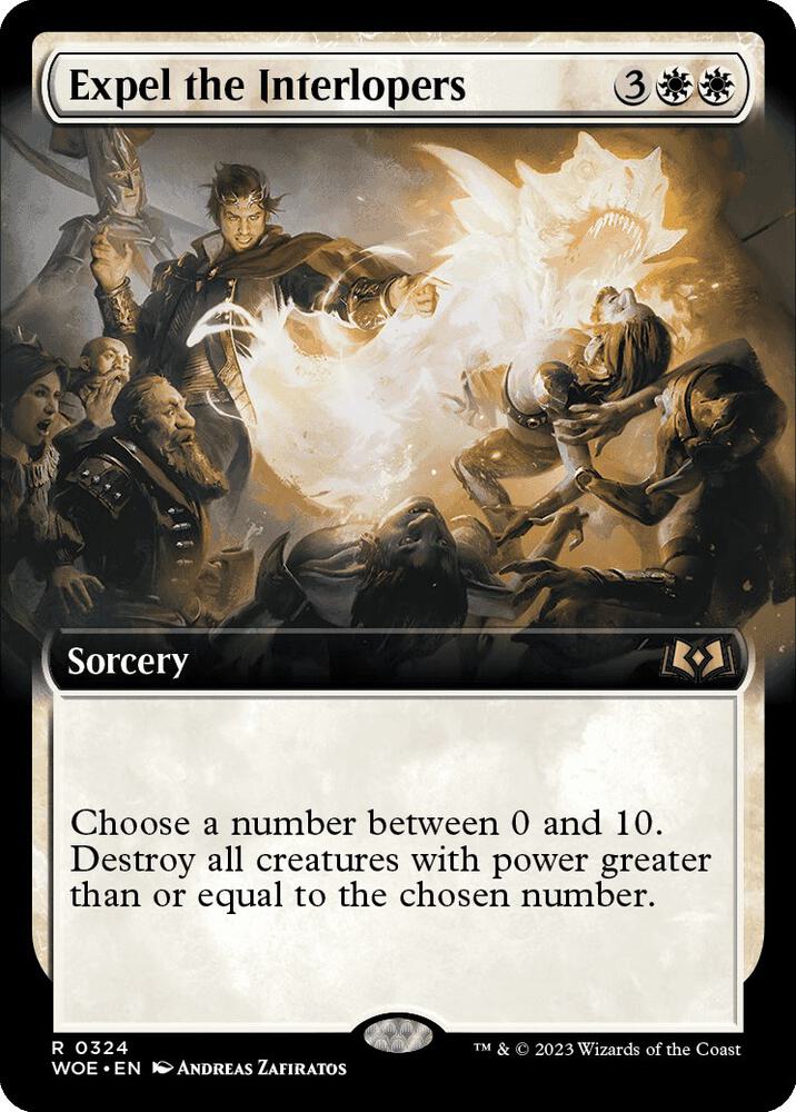 Expel the Interlopers 324 (Wilds of Eldraine)  - Extended Art | Good Games Morley