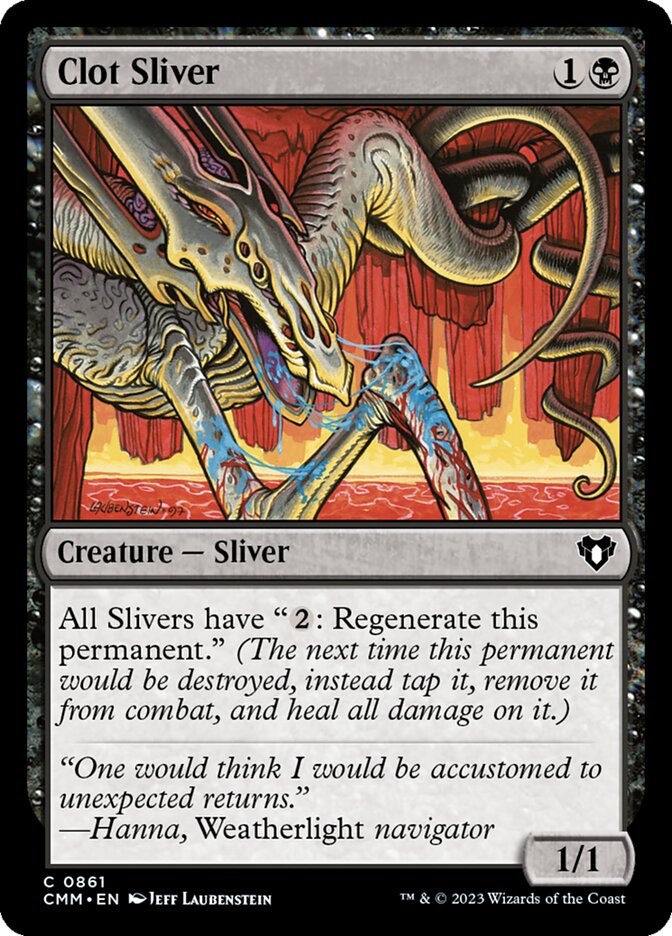 Clot Sliver 861/451 (Commander Masters)  | Good Games Morley
