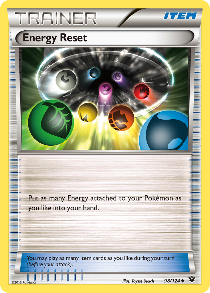 Energy Reset (98/124) [XY: Fates Collide] | Good Games Morley