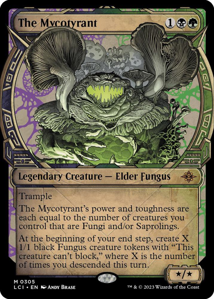The Mycotyrant 305/291 (The Lost Caverns of Ixalan)  - Showcase Foil | Good Games Morley