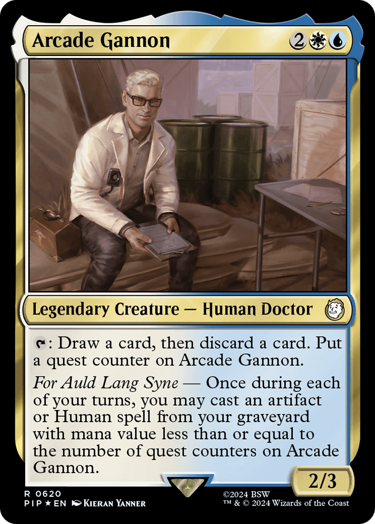 Arcade Gannon (Surge Foil) [Fallout] | Good Games Morley