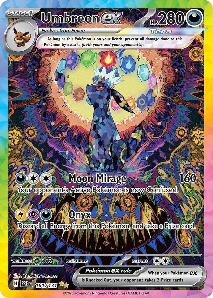 Umbreon ex (161/131) [Scarlet & Violet: Prismatic Evolutions] | Good Games Morley