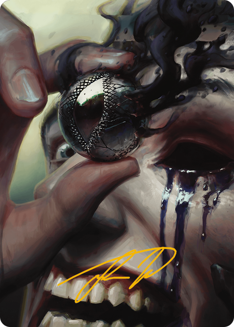 Jet Medallion Art Card (Gold-Stamped Signature) [Modern Horizons 3 Art Series] | Good Games Morley