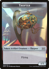 Beast // Thopter (026) Double-Sided Token [Double Masters Tokens] | Good Games Morley