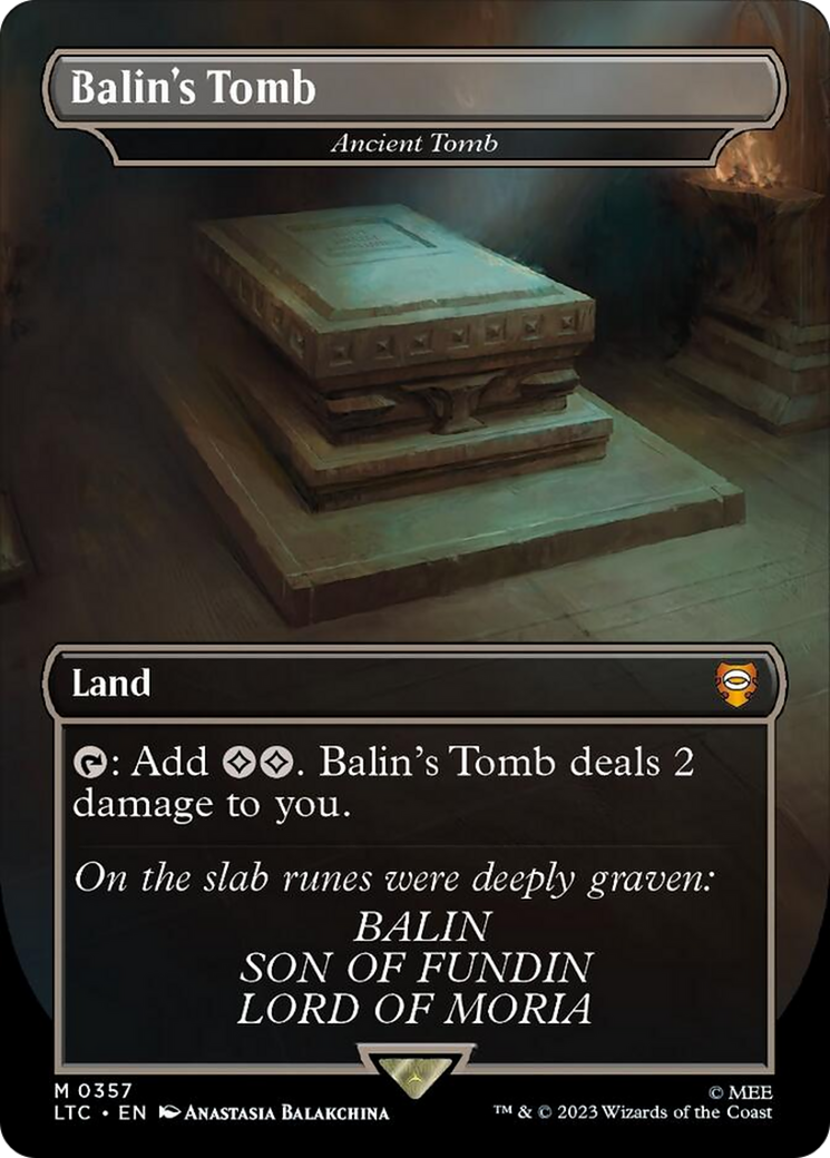 Balin's Tomb - Ancient Tomb [The Lord of the Rings: Tales of Middle-Earth Commander] | Good Games Morley