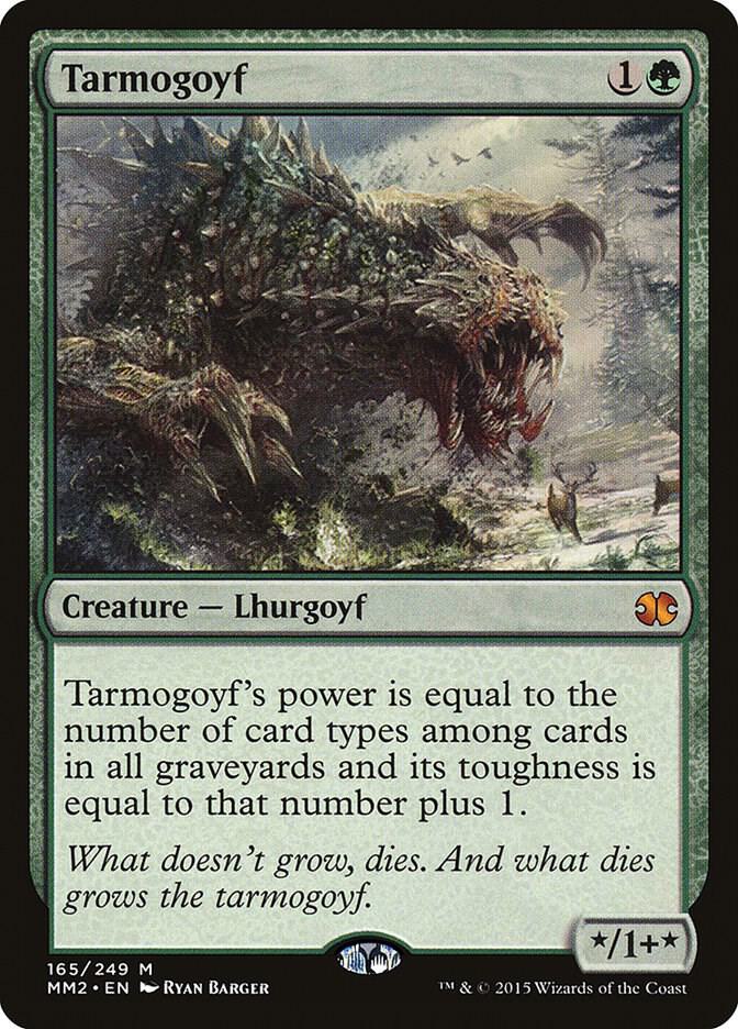 Tarmogoyf 165/249 (Modern Masters 2015)  - Foil | Good Games Morley