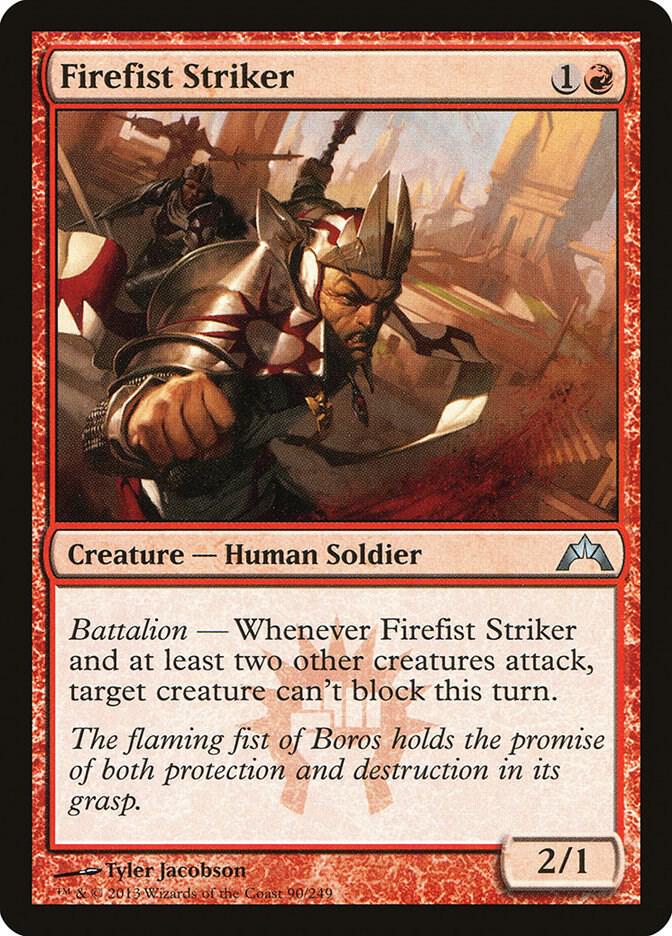 Firefist Striker 90/249 (Gatecrash)  - Foil | Good Games Morley